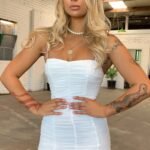 Ballina Dress - White