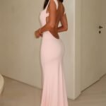 Elai Open Back Maxi Dress - Pink
