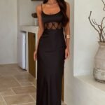Azaria Maxi Dress - Black