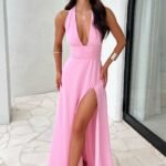 Elenor Maxi Dress - Pink