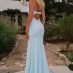 Jesson Strapless Maxi Dress - Blue