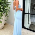 Lahara Maxi Dress - Baby Blue