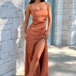 Manesh Maxi Dress - Copper