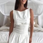 Mara Dress - White