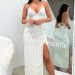 Kels Maxi Dress - Purple Floral