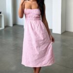 Mik Midi Dress - Pink
