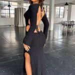 Milos Maxi Dress - Black