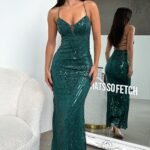 Nolan Maxi Dress - Emerald