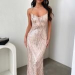 Nolan Maxi Dress - Gold