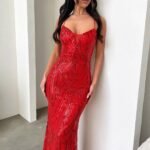 Nolan Maxi Dress - Red