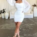 Octavia Dress - White