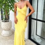 Pippa Maxi Dress - Baby Yellow