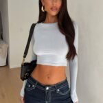 Amos Long Sleeve Baby Tee - Blue