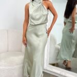 Santorini Maxi Dress - Sage