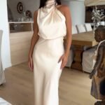 Santorini Maxi Dress - Champagne