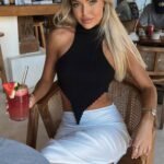 Sylvie Knit Crop - Black